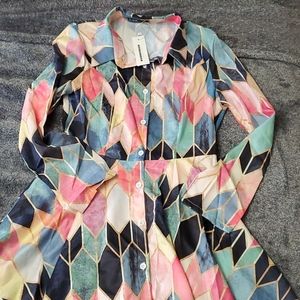 Button Up Shirt Dress